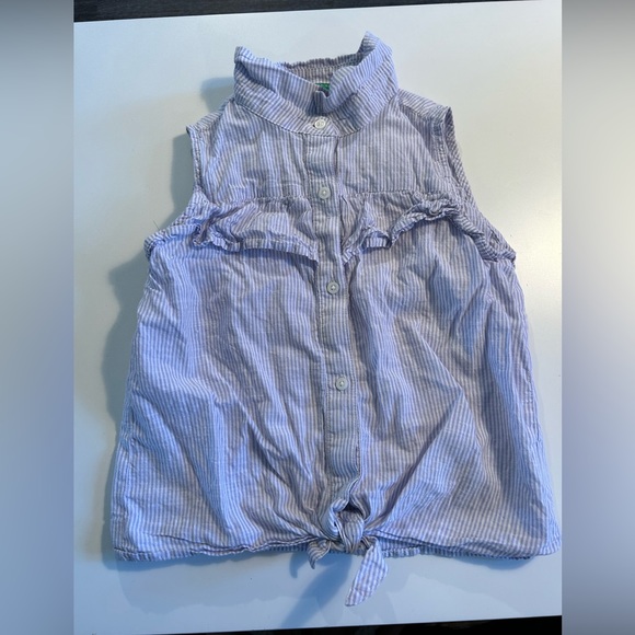 United Colors of Benetton Girls Top - Size 8/9 - Picture 1 of 5